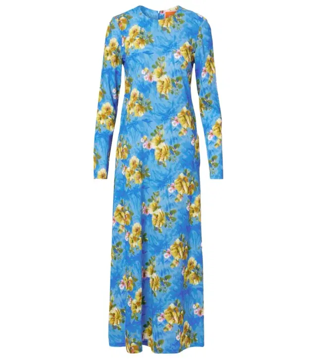La DoubleJ Swing floral midi dress