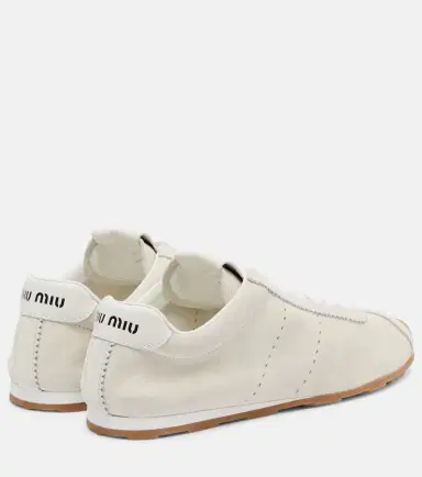 Miu Miu Plume suede sneakers | Thumbnail 2