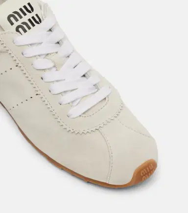 Miu Miu Plume suede sneakers | Thumbnail 3