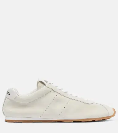 Miu Miu Plume suede sneakers | Thumbnail 4