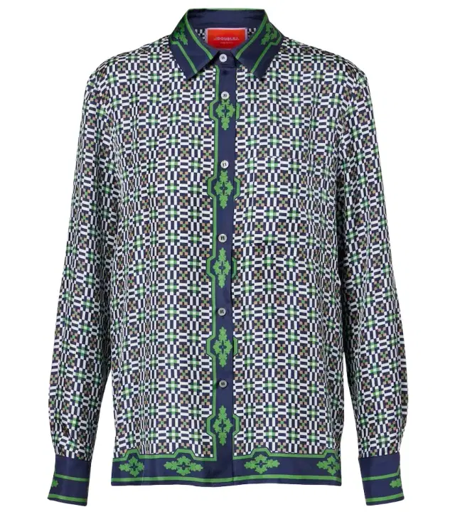 La DoubleJ Boy silk twill shirt