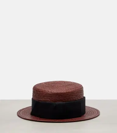 Loro Piana Elena straw sun hat | Thumbnail 3 Loro Piana Elena straw sun hat | Thumbnail 3