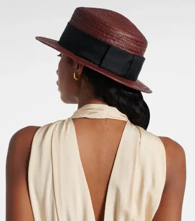 Loro Piana Elena straw sun hat | Thumbnail 5 Loro Piana Elena straw sun hat | Thumbnail 5