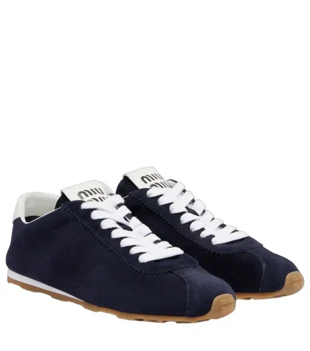 Miu Miu Plume suede sneakers