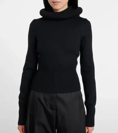 Alaïa Alaïa Virgin wool turtleneck sweater | Thumbnail 5