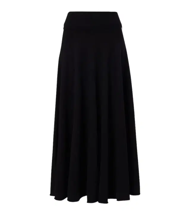 Extreme Cashmere N°313 Twirl cashmere-blend maxi skirt