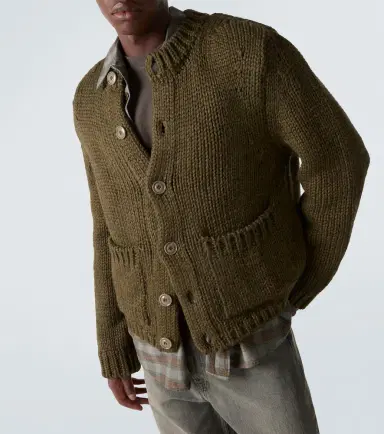 Our Legacy Over wool and alpaca cardigan | Thumbnail 2 Our Legacy Over wool and alpaca cardigan | Thumbnail 2