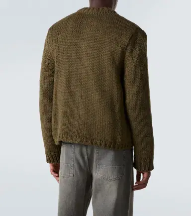 Our Legacy Over wool and alpaca cardigan | Thumbnail 3 Our Legacy Over wool and alpaca cardigan | Thumbnail 3
