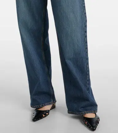 Alaïa Alaïa Low-rise straight jeans | Thumbnail 2