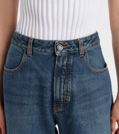 Alaïa Alaïa Low-rise straight jeans | Thumbnail 4