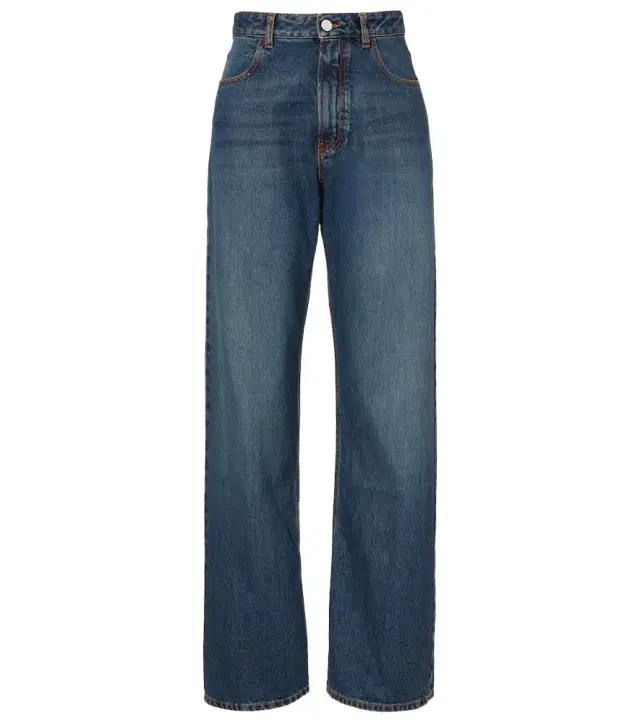 Alaia Alaïa Low-rise straight jeans