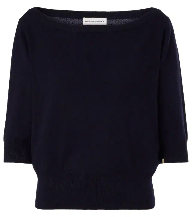 Extreme Cashmere Marianne cashmere top