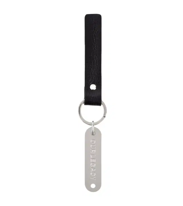 Our Legacy Ring leather keychain