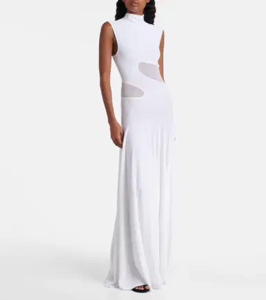 Alaïa Alaïa Turtleneck maxi dress | Thumbnail 5 Alaïa Alaïa Turtleneck maxi dress | Thumbnail 5