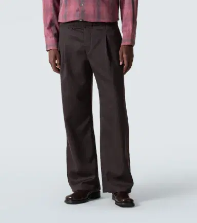 Our Legacy Leisure mid-rise wide-leg wool pants | Thumbnail 2
