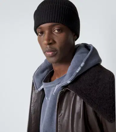 Our Legacy Ribbed-knit wool beanie | Thumbnail 4