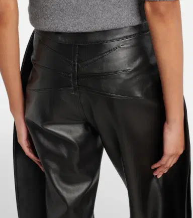 Alaïa Alaïa High-rise leather barrel-leg pants | Thumbnail 5 Alaïa Alaïa High-rise leather barrel-leg pants | Thumbnail 5