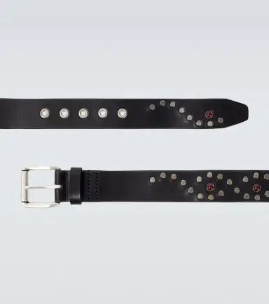 Our Legacy Vortex embellished leather belt | Thumbnail 2