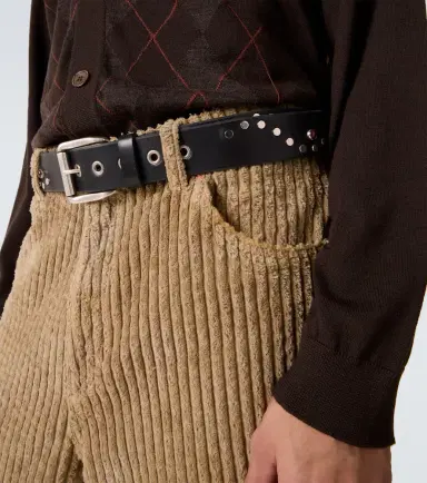 Our Legacy Vortex embellished leather belt | Thumbnail 4