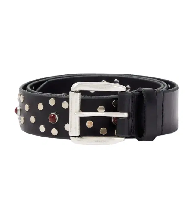 Our Legacy Vortex embellished leather belt