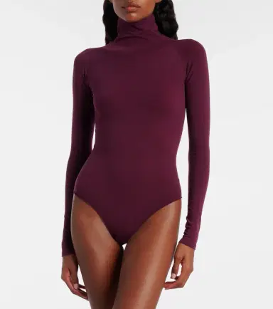 Alaïa Alaïa Second skin bodysuit | Thumbnail 5 Alaïa Alaïa Second skin bodysuit | Thumbnail 5
