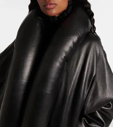 Alaïa Alaïa Leather bomber jacket | Thumbnail 2 Alaïa Alaïa Leather bomber jacket | Thumbnail 2