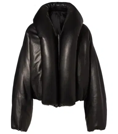 Alaïa Alaïa Leather bomber jacket | Thumbnail 1 Alaïa Alaïa Leather bomber jacket | Thumbnail 1