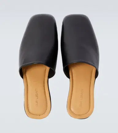 Our Legacy Cigarr leather mules | Thumbnail 4 Our Legacy Cigarr leather mules | Thumbnail 4