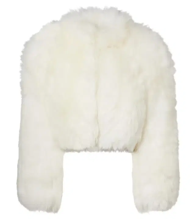 Alaïa Cropped shearling jacket