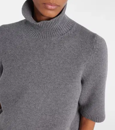 Alaia Alaïa Knitted cashmere-blend turtleneck top | Thumbnail 3
