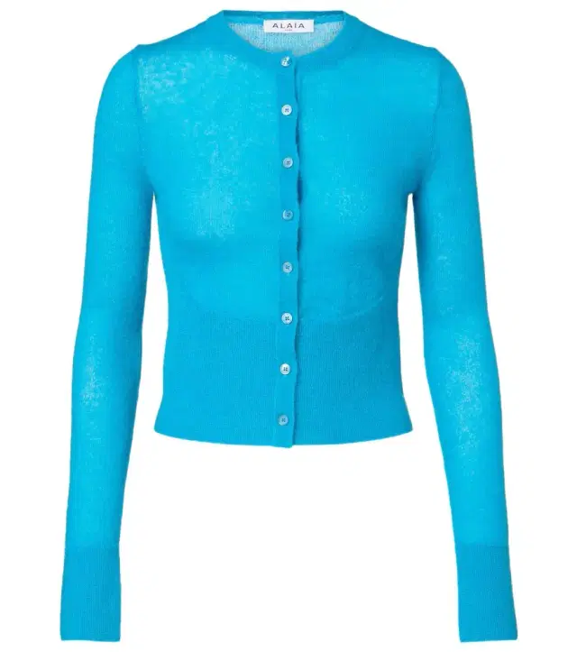 Alaia Alaïa Mohair and wool-blend cardigan