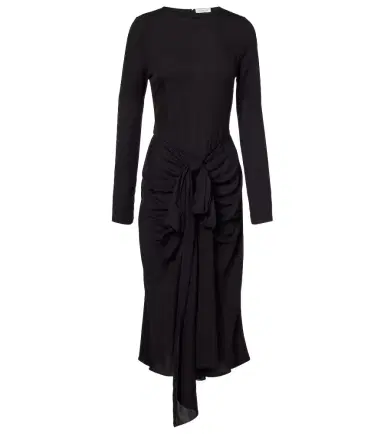 Alaïa Alaïa Gathered midi dress | Thumbnail 1