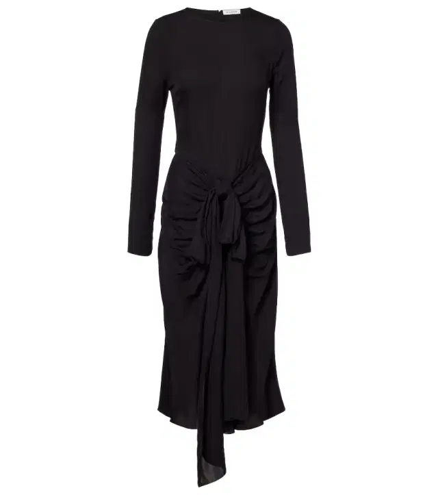 Alaïa Gathered midi dress