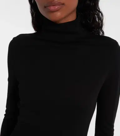 Alaïa Alaïa Heart cutout jersey midi dress | Thumbnail 5