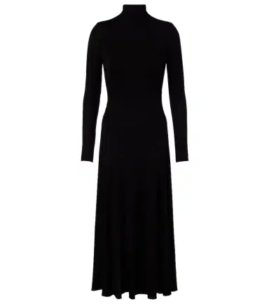 Alaïa Alaïa Heart cutout jersey midi dress | Thumbnail 1
