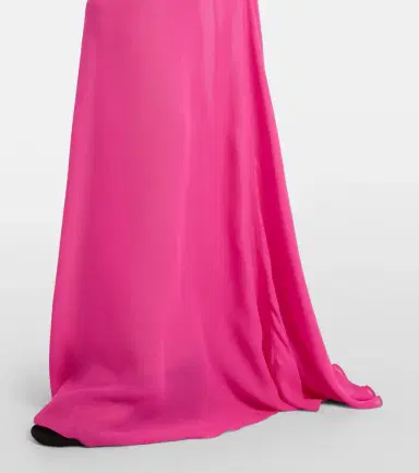 Alaïa Alaïa Cutout ruffled jersey gown | Thumbnail 4