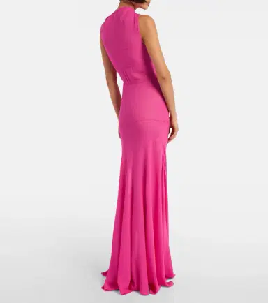 Alaïa Alaïa Cutout ruffled jersey gown | Thumbnail 6