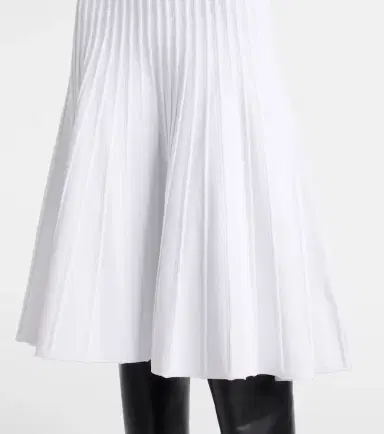 Alaïa Alaïa Ribbed-knit turtleneck midi dress | Thumbnail 3