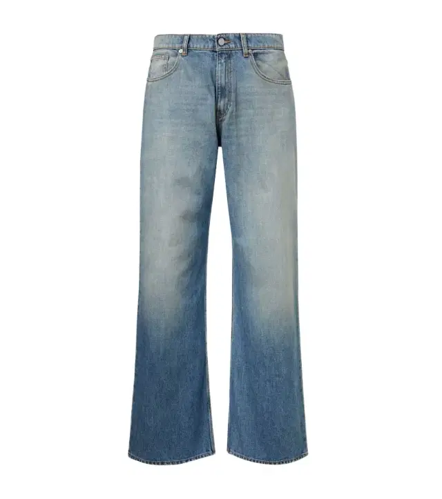 ERL Mid-rise straight jeans