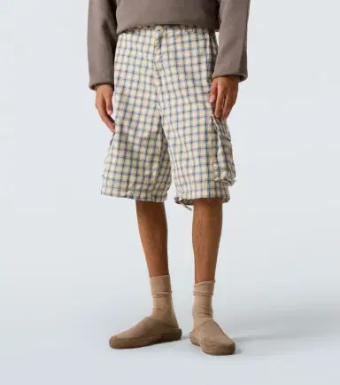 ERL Checked cotton cargo pants | Thumbnail 7