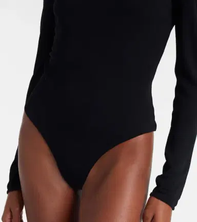 Alaïa Alaïa Open-back jersey bodysuit | Thumbnail 3 Alaïa Alaïa Open-back jersey bodysuit | Thumbnail 3