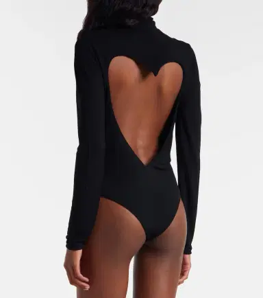 Alaïa Alaïa Open-back jersey bodysuit | Thumbnail 4 Alaïa Alaïa Open-back jersey bodysuit | Thumbnail 4