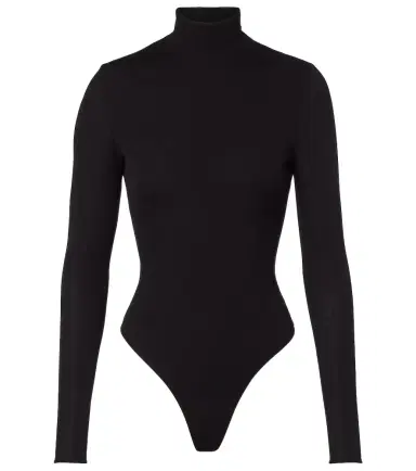 Alaïa Alaïa Open-back jersey bodysuit | Thumbnail 1 Alaïa Alaïa Open-back jersey bodysuit | Thumbnail 1