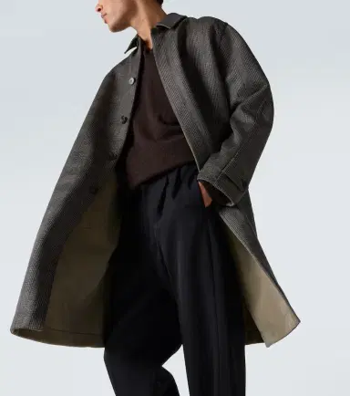 The Row Palo reversible wool and silk car coat | Thumbnail 7 The Row Palo reversible wool and silk car coat | Thumbnail 7