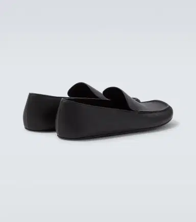 The Row Leo leather loafers | Thumbnail 3