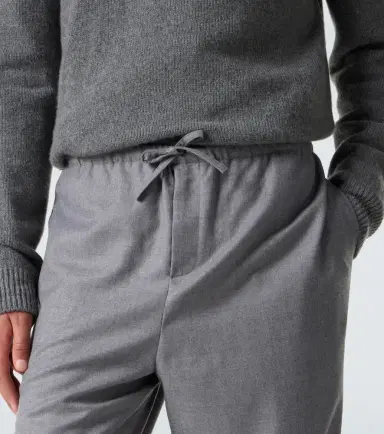 The Row Xon virgin wool straight pants | Thumbnail 2