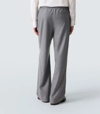 The Row Xon virgin wool straight pants | Thumbnail 4
