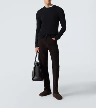 The Row Fred cotton corduroy slim pants | Thumbnail 3