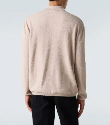 The Row Almot cotton polo sweater | Thumbnail 3