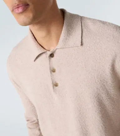 The Row Almot cotton polo sweater | Thumbnail 4